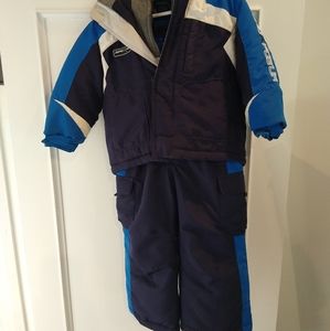 3T Navy and Royal Winter Coat and Snow Pants